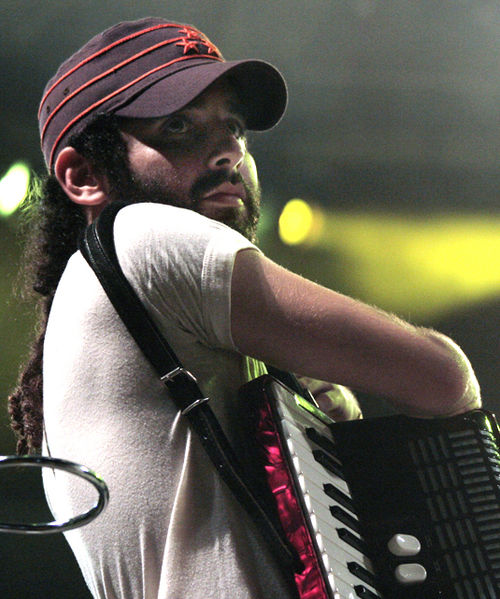 Visitante during Calle 13's first concert in Managua, Nicaragua.