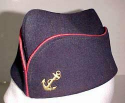 A "Traditional" garrison cap (calot) of the Troupes de marine