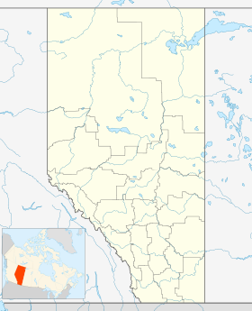 Voir sur la carte administrative de l'Alberta