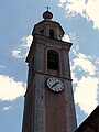 Campanile della chiesa di San Martino, Casale, Pignone, Liguria, Italia