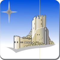 Kasteel in puin Icon-fr.svg