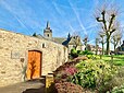 L’oratoire au centre Jeanne Courtel du sanctuaire Notre-Dame de Toute Aide au hameau de Querrien à La Prénessaye dans les Côtes d’Armor.