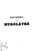 SOUVENIRS D’UN HUGOLÂTRE