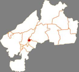 District de Jianhua - Carte