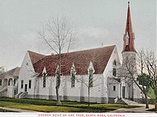 The Church of One Tree, 1918 postcard, by Edward H. Mitchell. Church of One Tree - Circa 1918 image.jpg