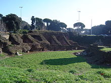 Circus Maximus Remains South curve.JPG