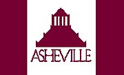 Stadt Asheville North Carolina Flag.jpg