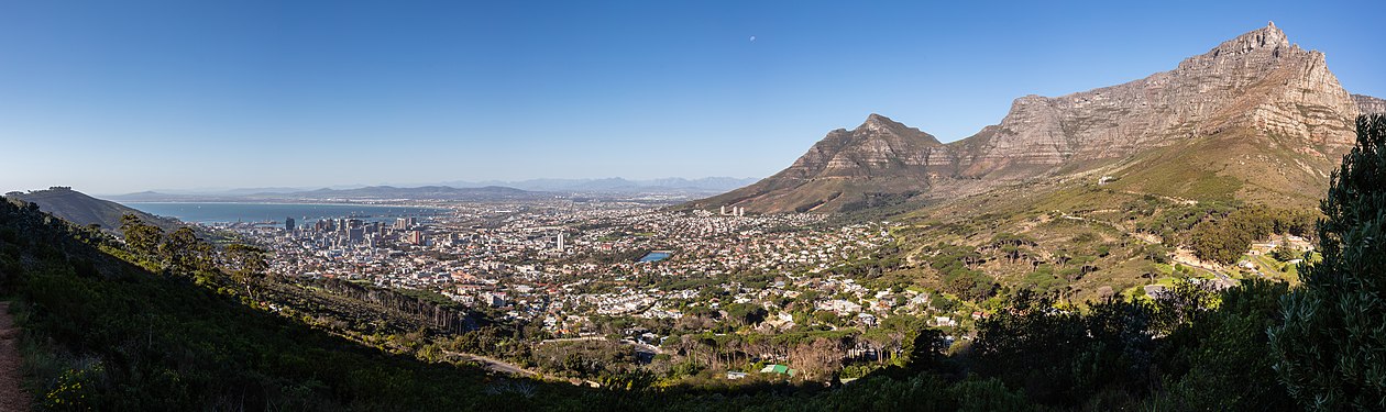 Cape Town viewed from Lion's Head
