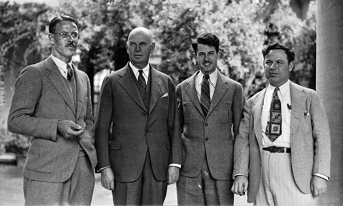 File:Clark B. Millikan, James B. Allison, Irving Krick, and Arthur L. Klein.jpg