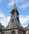 Torre del reló de la ilesia de Santa Catalina de Honfleur.