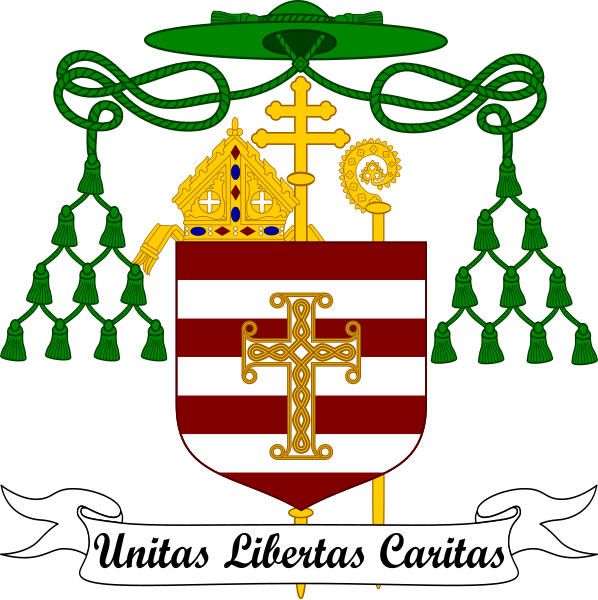 File:Coat of Arms of Archbishop Želimir Puljić.svg