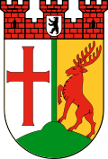 Coat of arms of borough Tempelhof-Schoeneberg.svg