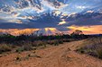 157 Commons:Picture of the Year/2011/R1/Crepuscular rays at Sunset near Waterberg Plateau.jpg