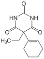 Deutsch: Struktur von Cyclobarbital English: Structure of Cyclobarbital