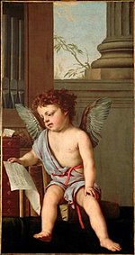 DE LA HYRE Laurent-Singing Putto-noin 1649.jpg