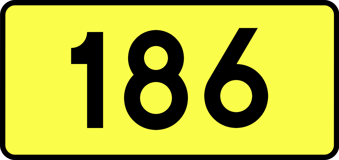 186. Цифра 186.