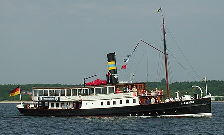 Dampfschiff Alexandra