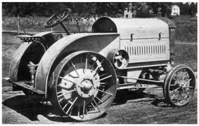 Tracteur agricole Dart Blue J, 1918.