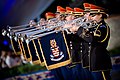 The U.S. Army Herald Trumpets perform at the 2008 National Memorial Day Concert on the lawn of the U.S. Capitol, Washington D.C., May 25, 2008.