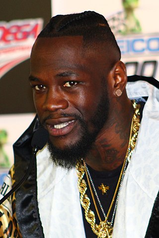 <span class="mw-page-title-main">Deontay Wilder</span> American boxer