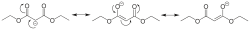 Diethyl malonate resonance.svg