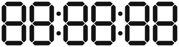 File:Digital clock display 888888.svg