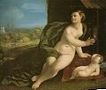 Venus and Cupid, 1524