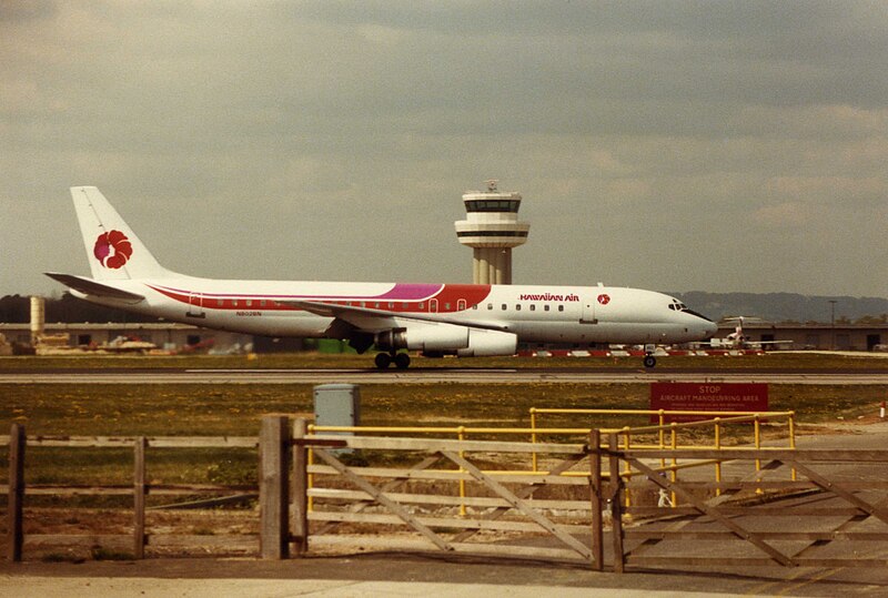 File:Douglas DC-8 N802BN Hawaiian Air (25589548540).jpg