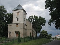 Die Kirche in Drzonów