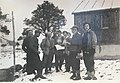 Dunfermline College of Physical Education students with Ben Humble, Cairngorms, 1955