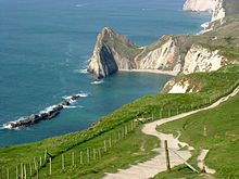 Durdle Door from the east - geograph.org.uk - 14.jpg