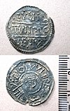 Early Medieval coin, Penny of Coelwulf I. (FindID 140348).jpg