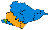 EastSussexPar ParliamentaryConstituency2010Results.svg