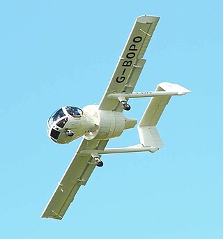 <span class="mw-page-title-main">Edgley Optica</span> British low-speed light aircraft