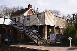 <span class="mw-page-title-main">Effingham Junction railway station</span> Railway station in Surrey, England