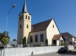 Sint-Ulrichskerk in Kriegsheim