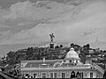 El Panecillo photographed from Plaza de San Francisco Centro