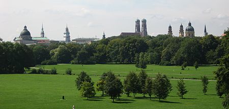 Englischer Garten from Monopteros