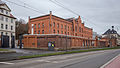 Prison building + residential building + enclosure