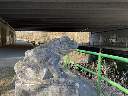 Erkner Alte Löcknitz Froschbrücke