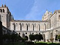 * Nomination Évora / Alentejo, Portugal - Cathedral - Cloister --Imehling 11:50, 18 February 2022 (UTC) * Withdrawn A good image except for the large dark shadow on the left and the tree; DoF appears borderline as the left and right parts of the building are blurry. Fixable? EXIF data missing (not mandatory, though). --Tagooty 01:31, 20 February 2022 (UTC)  I withdraw my nomination This is a panorama with rectilinear projection (therefore no exif data). The lateral parts of the church wall are stretched and so is the unsharpness there. Unfortunately I don't know a simple solution for that problem. --Imehling 17:02, 20 February 2022 (UTC)