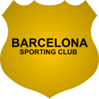 Fútbol de l'Equateur - Escudo simplificado de Barcelona Sporting Club.svg