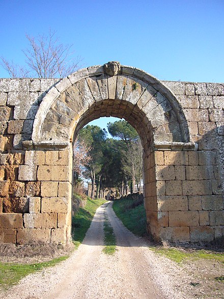 Entrance to Falerii Novi