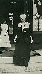 Fanny Garrison Villard, daughter of William Lloyd Garrison, chair of the August 1914 Woman's Peace Parade Committee, and initiator of the Woman's Peace Party Fanny Garrison Villard.jpg