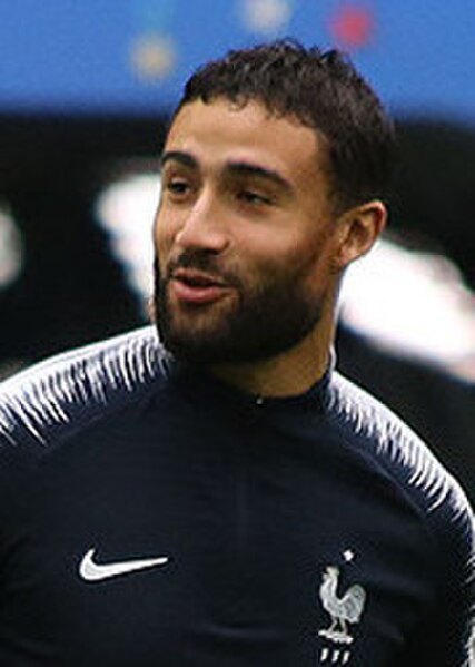 Fekir training with France at the 2018 FIFA World Cup