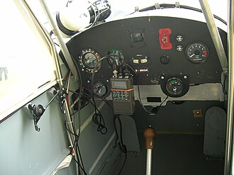 FP-202 instrument panel Fisher FP-202 Koala D-MKOA cockpit.jpg