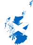 Mapa de Escocia
