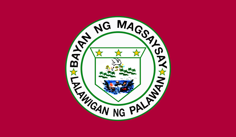 File:Flag of Magsaysay, Palawan.png