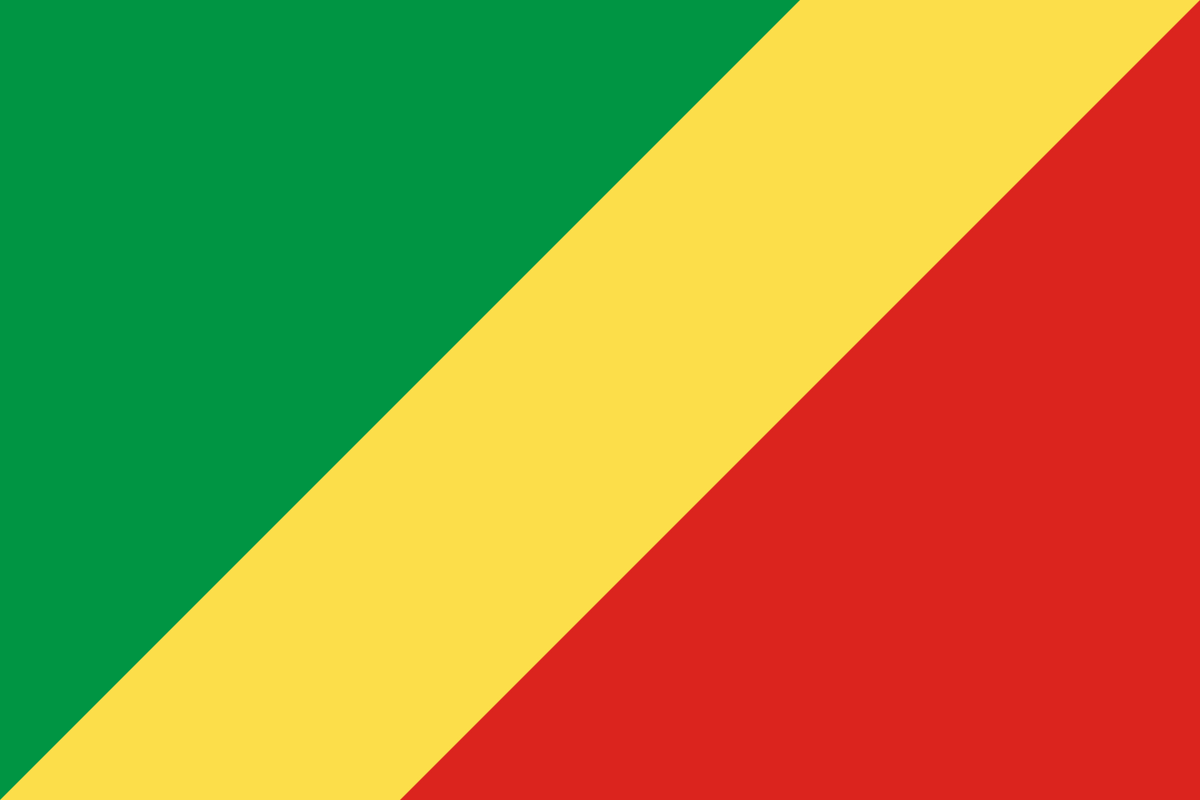 Resultado de imagem para Republica do Congo bandeira