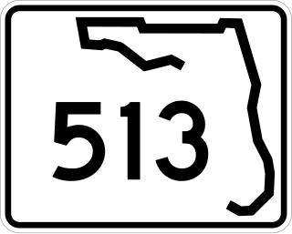 <span class="mw-page-title-main">Florida State Road 513</span>